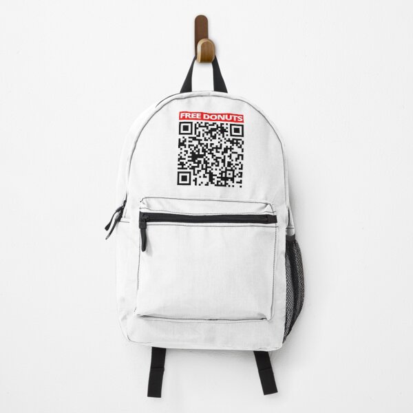 Item preview, Free DONUTS Prank Rick roll Youtube video never gonna give you up QR code designed and sold by rednumberone.