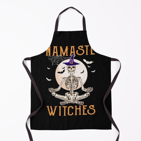 Item preview, Halloween Yoga Namaste Witches Skeleton Funny designed and sold by NgocCong.