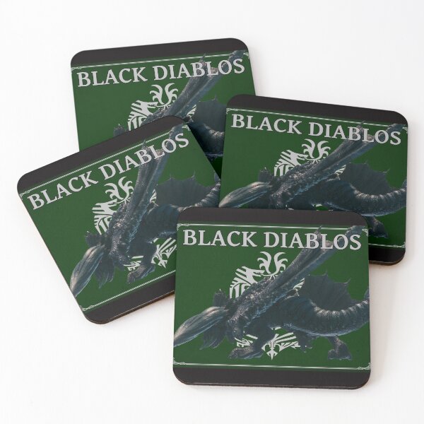 Item preview, Monster Hunter World - Black Diablos designed and sold by VelvetZone.