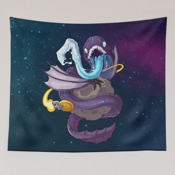 Item preview, Asteroid Wyrm  designed and sold by Nikolai Wisekal.