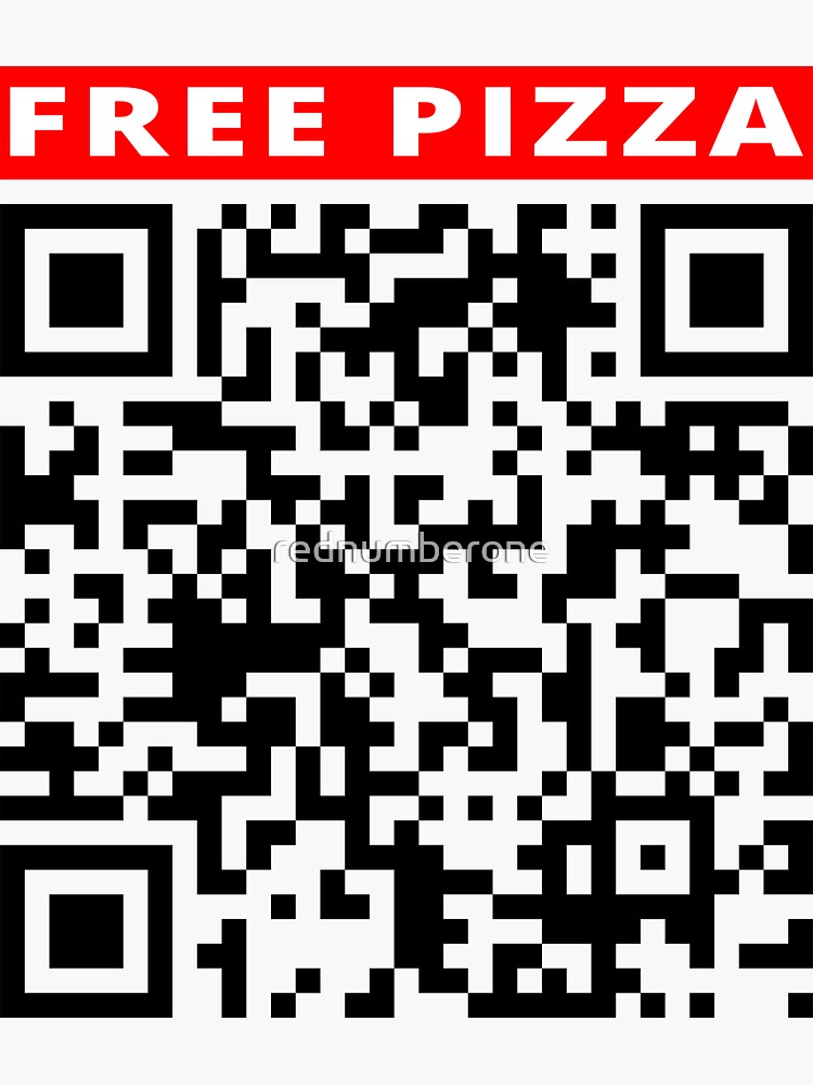 Rick Roll Your Friends! QR code that links to Rick Astley's “Never Gonna  Give You Up”  music video Sticker for Sale by ApexFibers