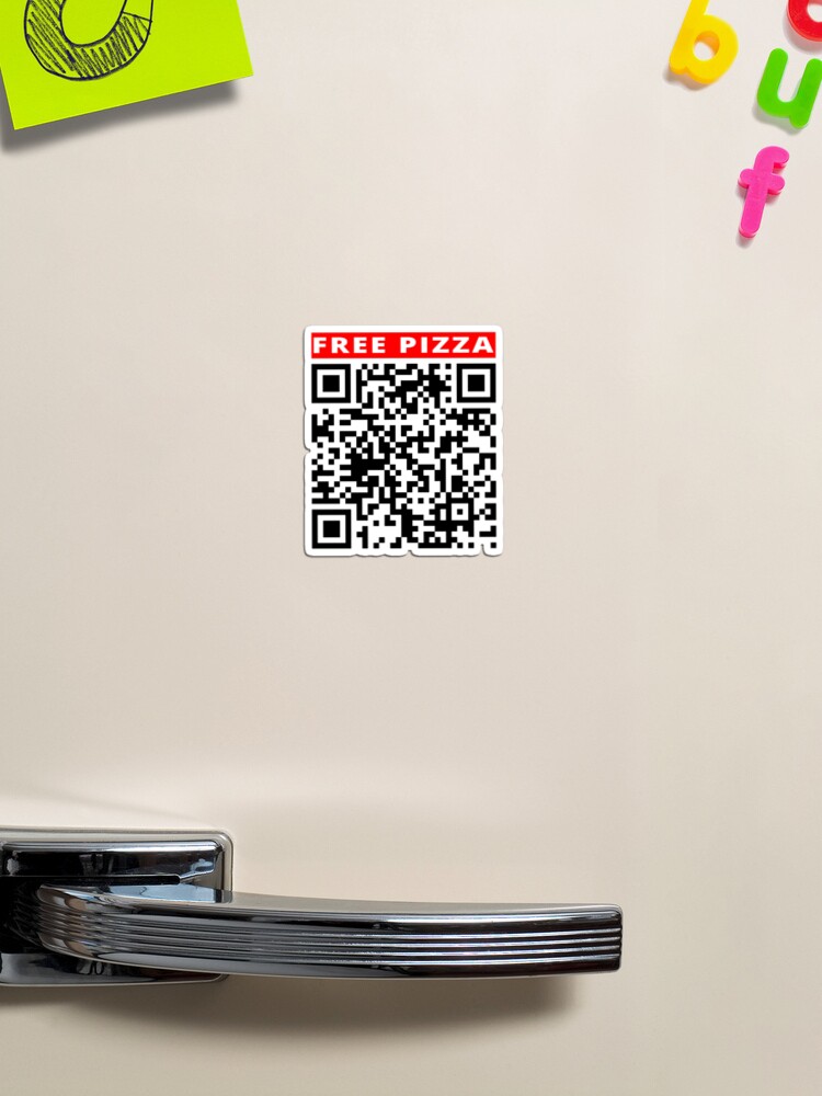 SCAN this Prank Rick roll  video never gonna give you up QR code  Sticker for Sale by rednumberone