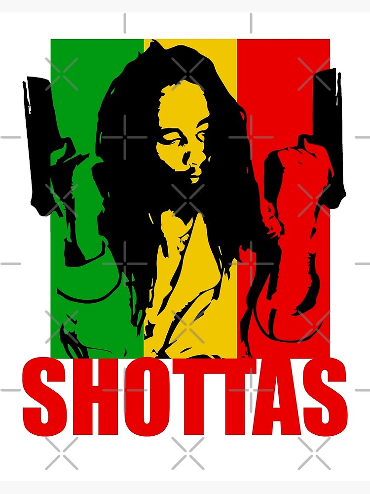 Shottas Movie Reggae Marley Basic Novelty Tees Graphics Female Funny |  Canvas Print