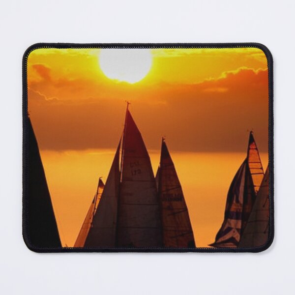 Item preview, BEAUTIFUL SUNSET OVER THE BOATS designed and sold by MJ96-PRO.