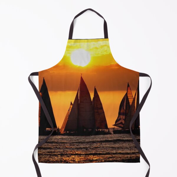 Item preview, BEAUTIFUL SUNSET OVER THE BOATS designed and sold by MJ96-PRO.