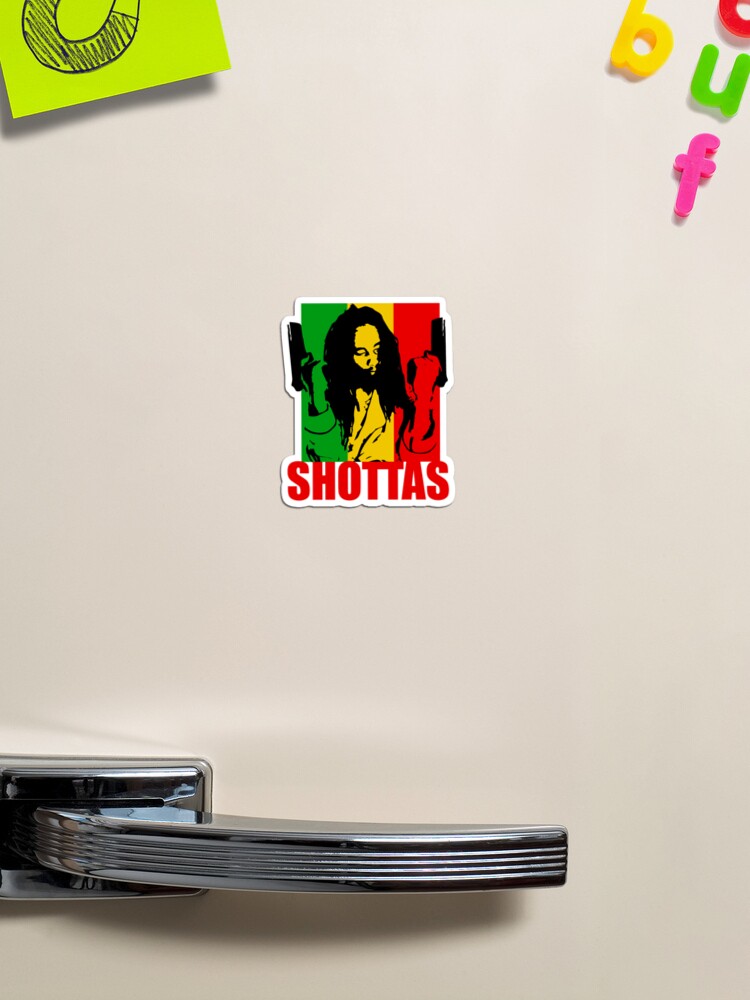Shottas Movie Reggae Marley Basic Novelty Tees Graphics Female Funny |  Magnet