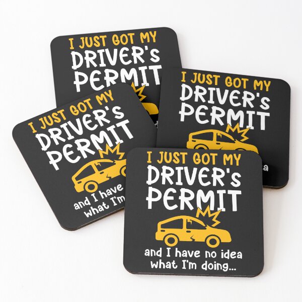 Item preview, Just Got My Drivers Permit No Idea - Driving Exam  designed and sold by Mc-R.