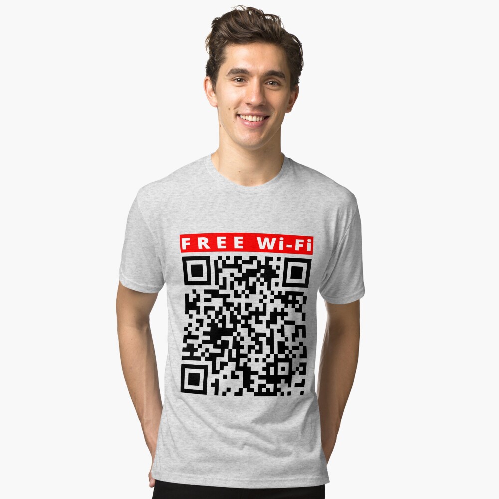 Free Wifi QR Code Rickroll by LincDaPro