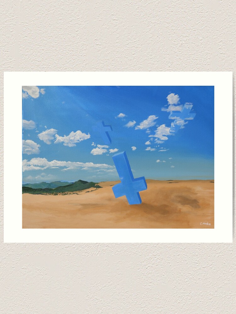Thumbnail 2 of 3, Art Print, Crosses designed and sold by RevScarecrow.