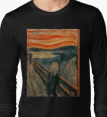 Camiseta de manga larga Edvard Munch - El grito