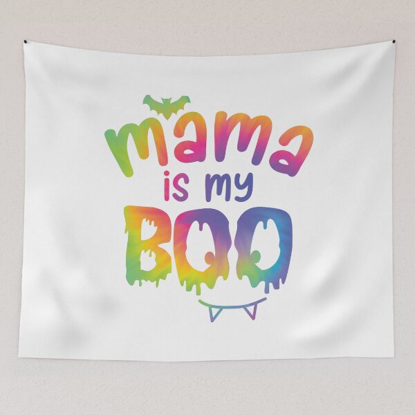Item preview, Mama Is My Boo Halloween Boy Tie Dye  designed and sold by clothesy7.
