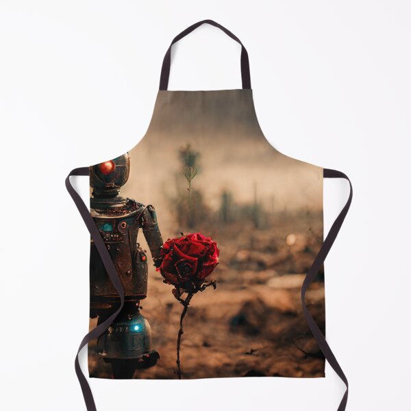Item preview, Copy of Robot with a rose in his hand. designed and sold by Maniock.
