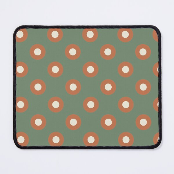 Item preview, Green, brown and grey polka dot pattern designed and sold by Mirarima.