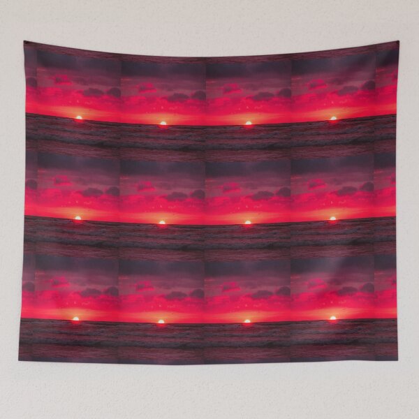 Item preview, BEAUTIFUL SUNSET OVER THE SEA designed and sold by MJ96-PRO.
