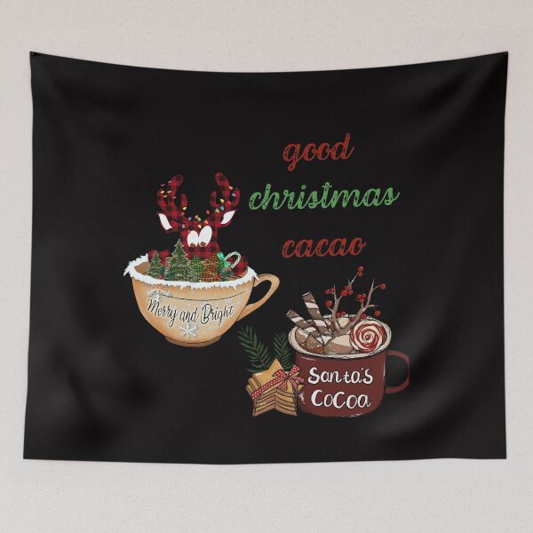 Item preview, Good Christmas Cacao Vintage Decoration designed and sold by netdota.