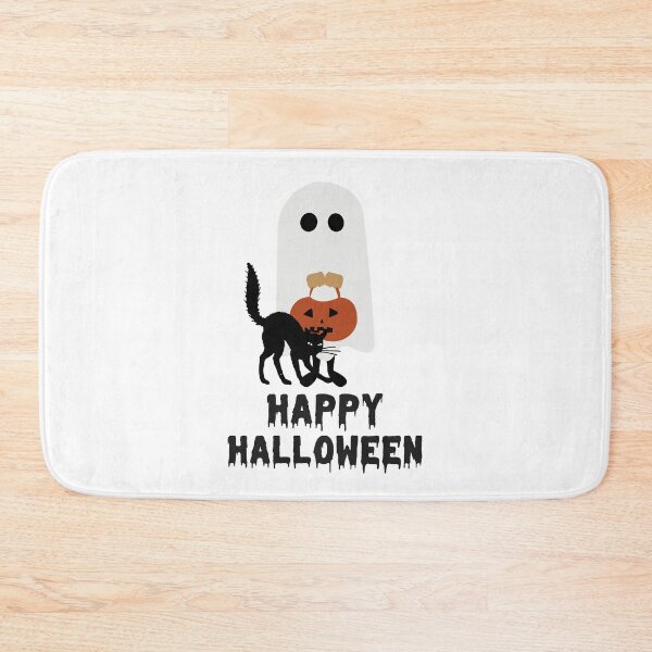 Item preview, Happy Halloween Holiday Single Element Scary Cat Silhouette Design designed and sold by WBP Mart.