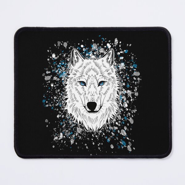 Item preview, Arctic Wolf Wolf Blue Eyes designed and sold by Fran Fryberg.