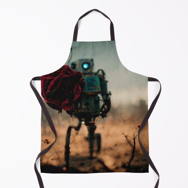 Item preview, Robot with a rose in his hand. designed and sold by Maniock.