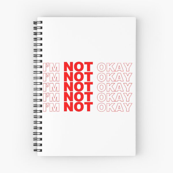 Item preview, I'm Not Okay designed and sold by I-Cant-We-Can.
