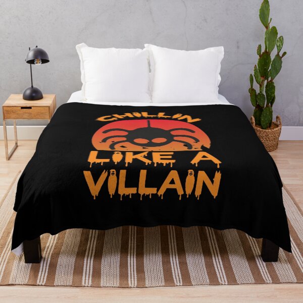 Item preview,  Chillin Like A Villain - Halloween - Spider designed and sold by ImagesDesigns.