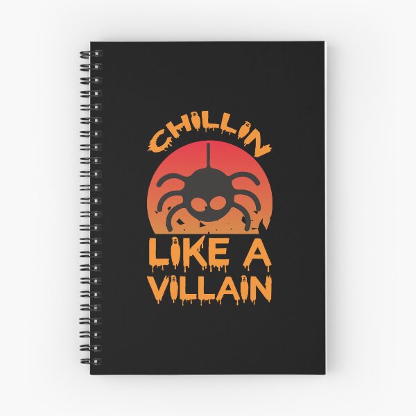 Item preview,  Chillin Like A Villain - Halloween - Spider designed and sold by ImagesDesigns.