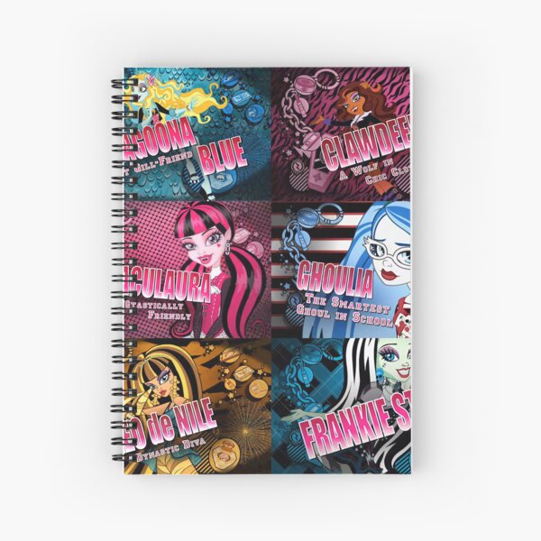 clawdeen Spiral Notebook by ARTRAVESHOP