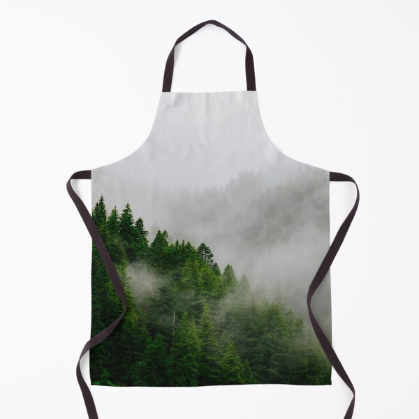 Item preview, Foggy Evergreen Woodland Mountain Forest Wilderness designed and sold by ozunu.