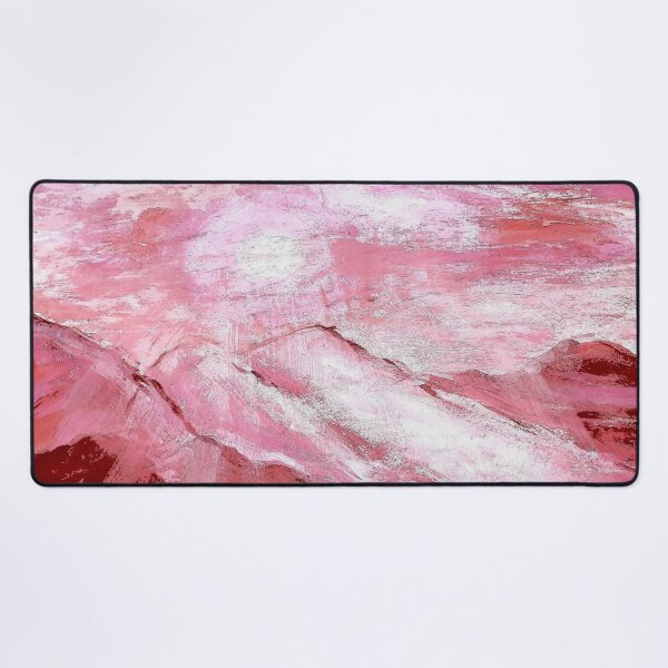 Item preview, Red mountain landscape design designed and sold by WorldOfWendyArt.