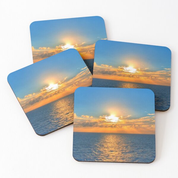 Item preview, BEAUTIFUL SUNSET OVER THE SEA designed and sold by MJ96-PRO.