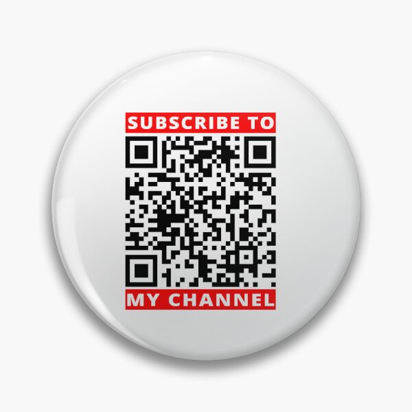 Artikelvorschau, ABONNIEREN SIE MEINEN KANAL Prank Rick Roll YouTube-Video gibt Ihnen niemals den QR-Code preis entworfen und verkauft von rednumberone.