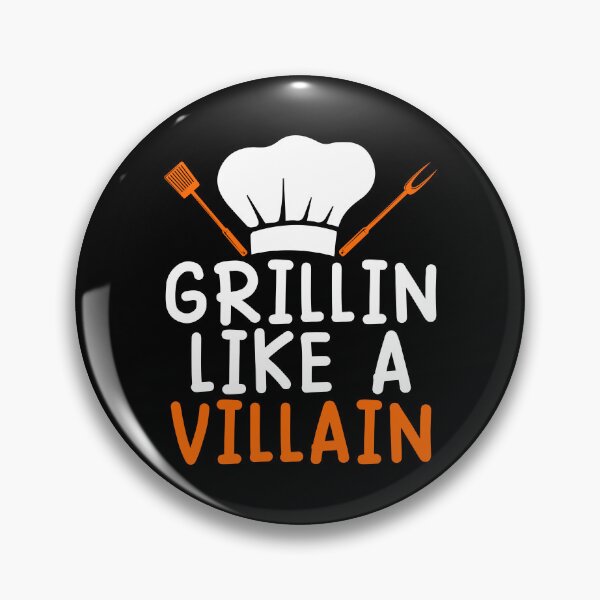 Item preview,  Chillin Like A Villain - Grillin Like A Villain designed and sold by ImagesDesigns.