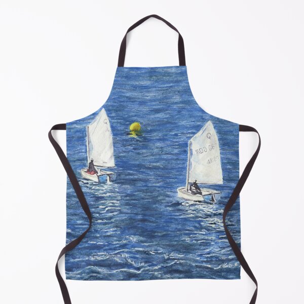 Item preview, Three Oppies: Optimist Sailing Dinghies at Trearddur Bay designed and sold by LymphomaLass.