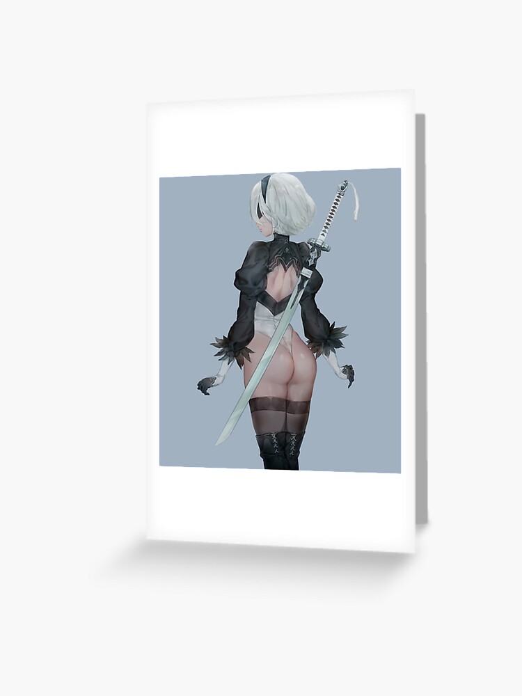 NIER Automata 2B | NSFW 3D Printed | Fun Art | Unpainted | Version |  Figurine