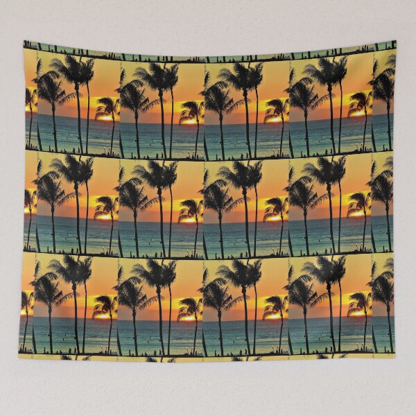 Item preview, BEAUTIFUL SUNSET IN A TROPICAL BEACH designed and sold by MJ96-PRO.