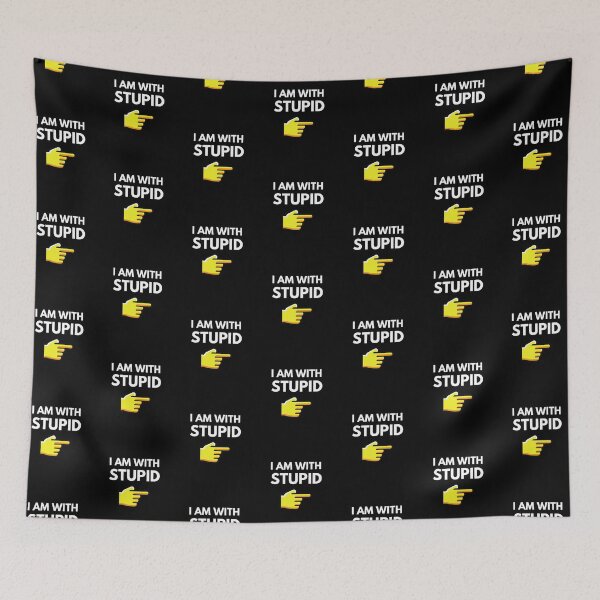 Item preview, I Am With Stupid designed and sold by The Love Quill.