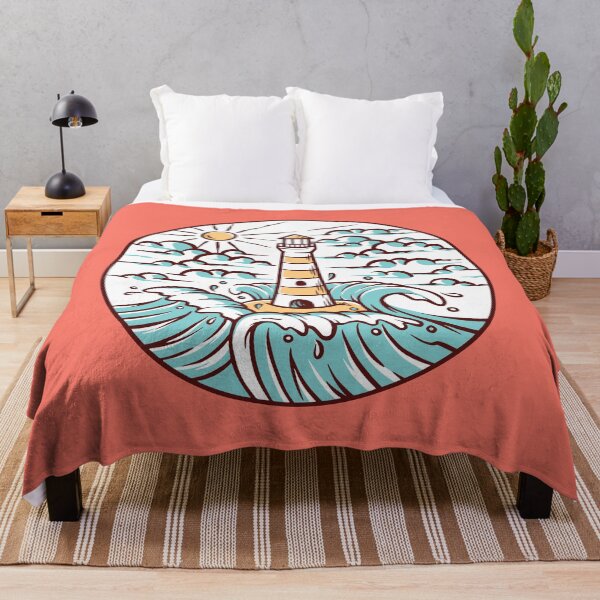 Item preview, Oceans Kiss - Lighthouse Drawing designed and sold by DebbisPalette.