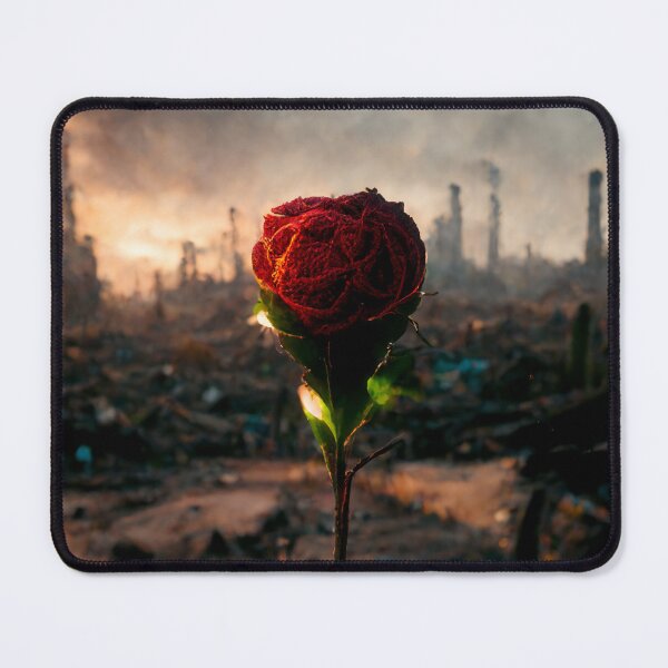 Item preview, Rose in a post-apocalyptic world. designed and sold by Maniock.