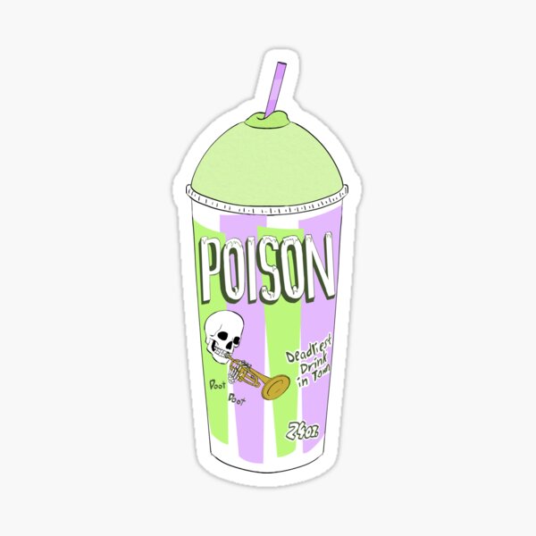 Spooky Icee Sticker For Sale By Maqdeee Redbubble 1739