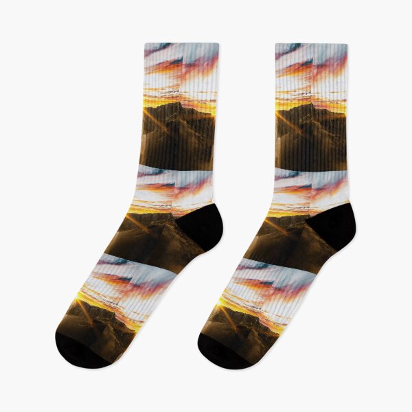 Item preview, BEAUTIFUL SUNSET OVER THE WATERFALL designed and sold by MJ96-PRO.