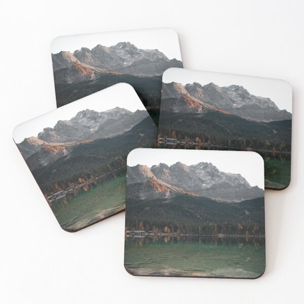 Item preview, Eibsee Lake with Zugspitze Mountain Reflection - Bavarian Alps, Germany  designed and sold by BackpackTravel.