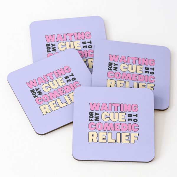 Item preview, Waiting for my cue to be comedic relief - funny friend designed and sold by tziggles.