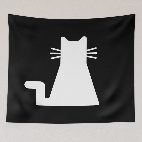 Item preview, Lonely silhouette cat designed and sold by Amilaz.