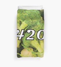 420 Broccoli Weed Funny Blaze It Legalize It Design Duvet Cover