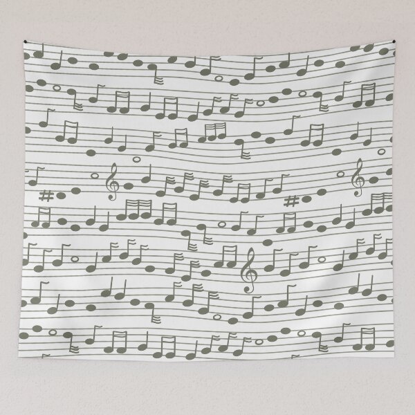 Item preview, Cute Music Sheets And Notes For Music Player And Orchestra Musicians As A Jazz Musicians designed and sold by Funwithmusic.
