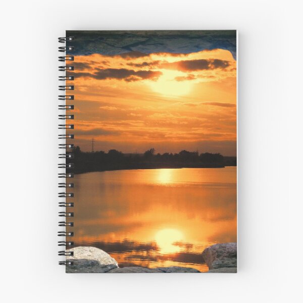 Item preview, BEAUTIFUL SUNSET OVER THE LAKE designed and sold by MJ96-PRO.