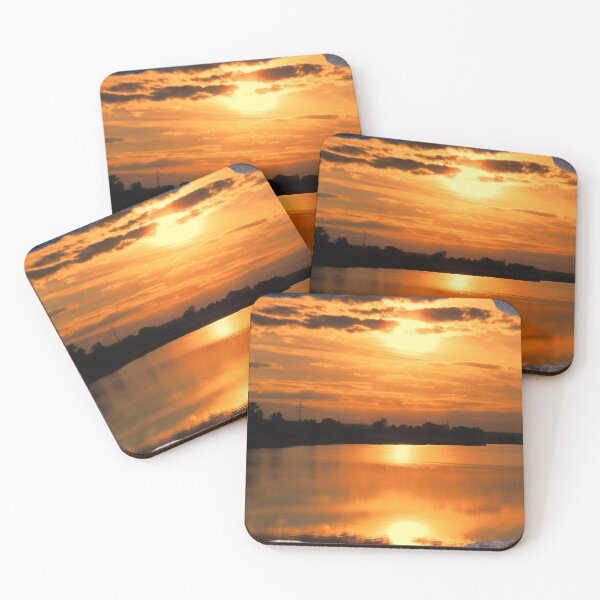 Item preview, BEAUTIFUL SUNSET OVER THE LAKE designed and sold by MJ96-PRO.