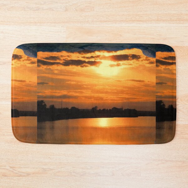 Item preview, BEAUTIFUL SUNSET OVER THE LAKE designed and sold by MJ96-PRO.
