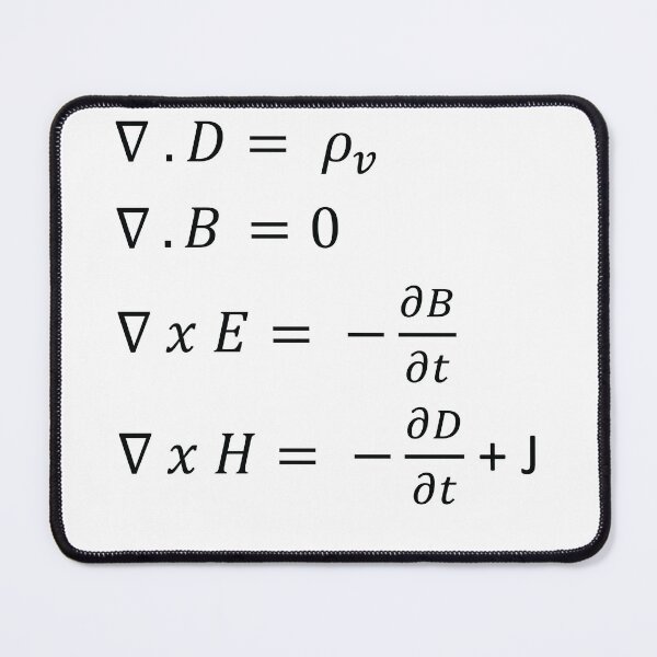Item preview, Maxwell's Equations designed and sold by ScienceCorner.