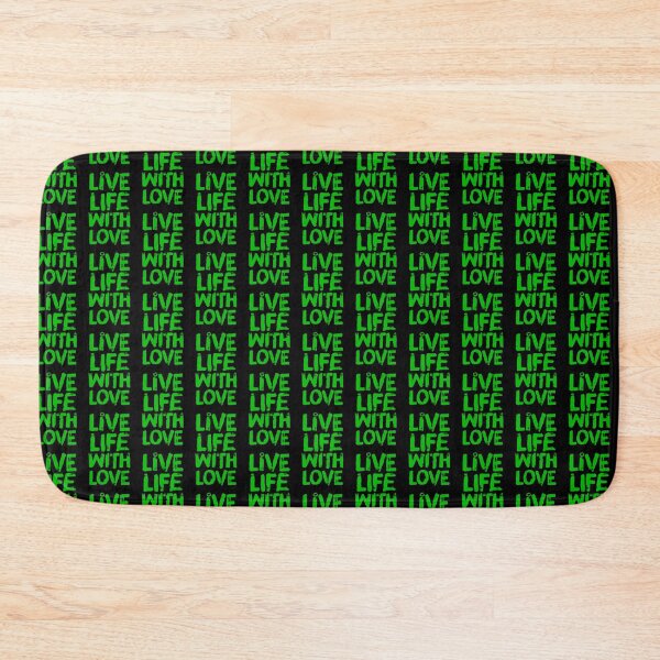 Item preview, Live life with love in abundance | with matrix style patterns designed and sold by Giovanni-c.