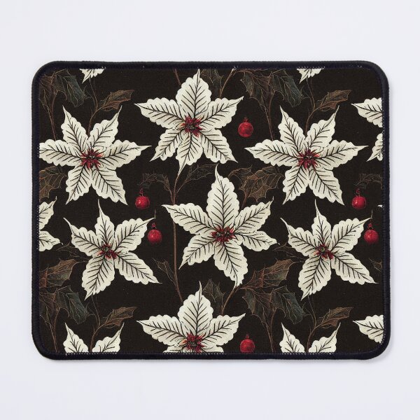 Item preview, Vintage Florals Christmas Poinsettia Watercolor  designed and sold by VintageFlorals.